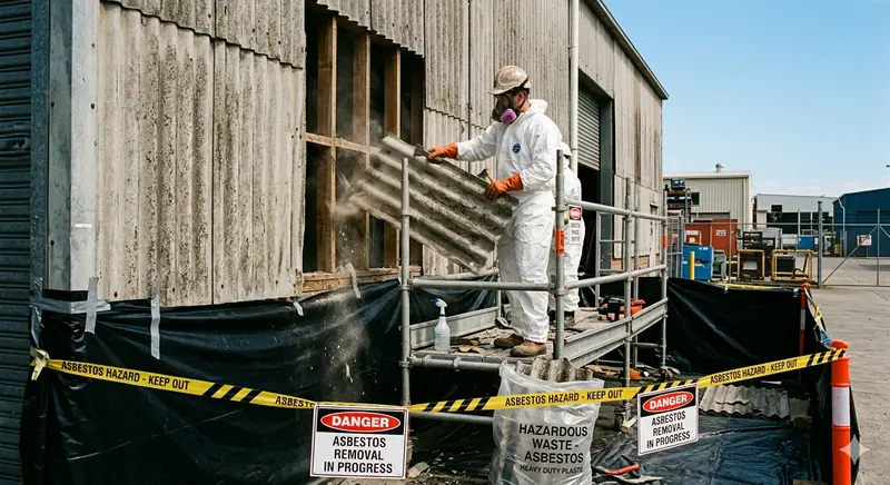 Asbestos cladding removal Auckland NZ