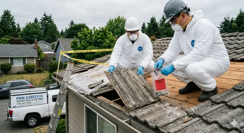 Asbestos testing inspection Auckland NZ