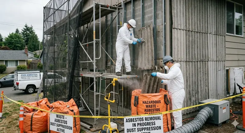 Residential asbestos roof removal Auckland